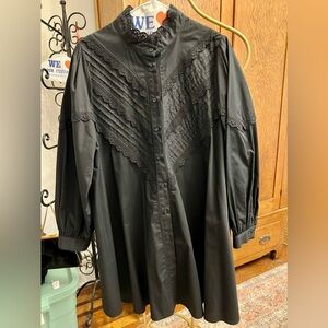 Zara babydoll shirt dress